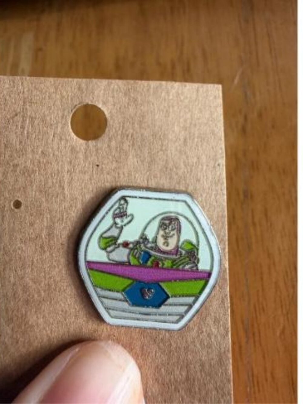 Authentic Disney Trading Pin Buzz Lightyear Hidden Mickey Toy Story